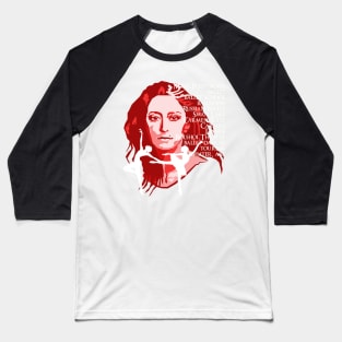 Maya Plesetskaya portrait Baseball T-Shirt